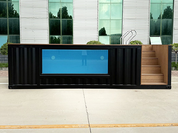 Storage Container Swimming Pool